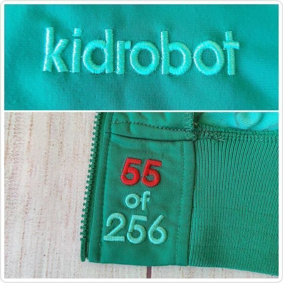Rare Kidrobot limited edition zip track jacket sz L - Picture 7 of 9
